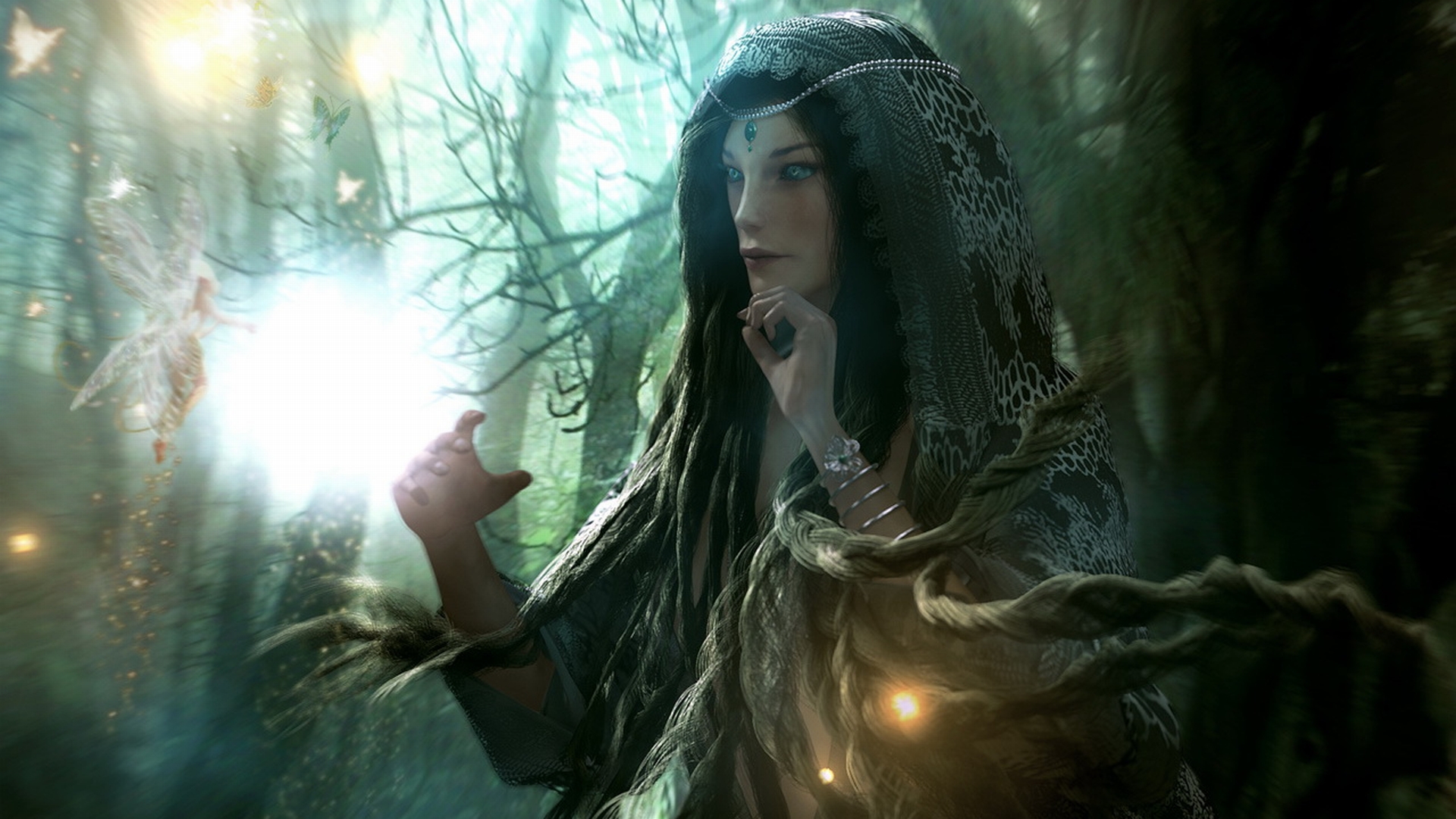 Fantasy Fairy Backgrounds - HD Wallpaper 