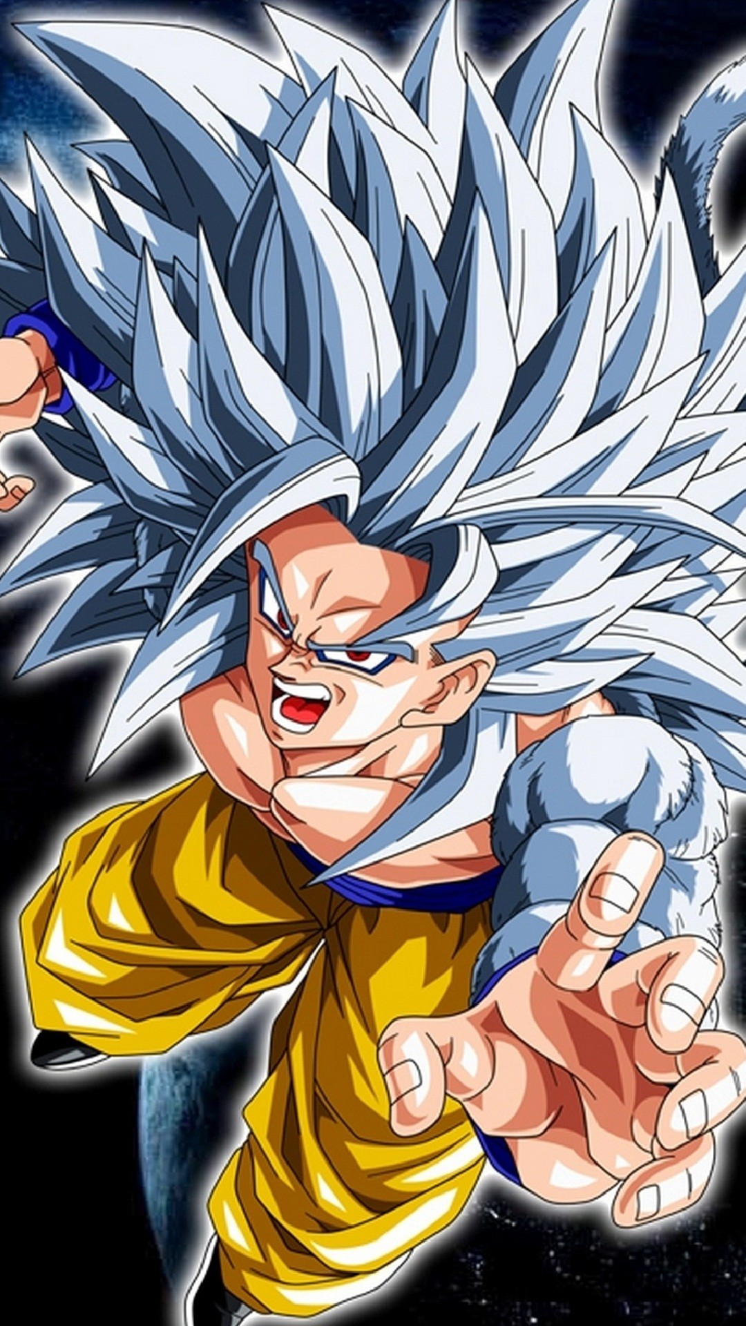 Goku Super Saiyan 5 Iphone Wallpaper With Image Resolution - Goku Dragon Ball Z Super - HD Wallpaper 