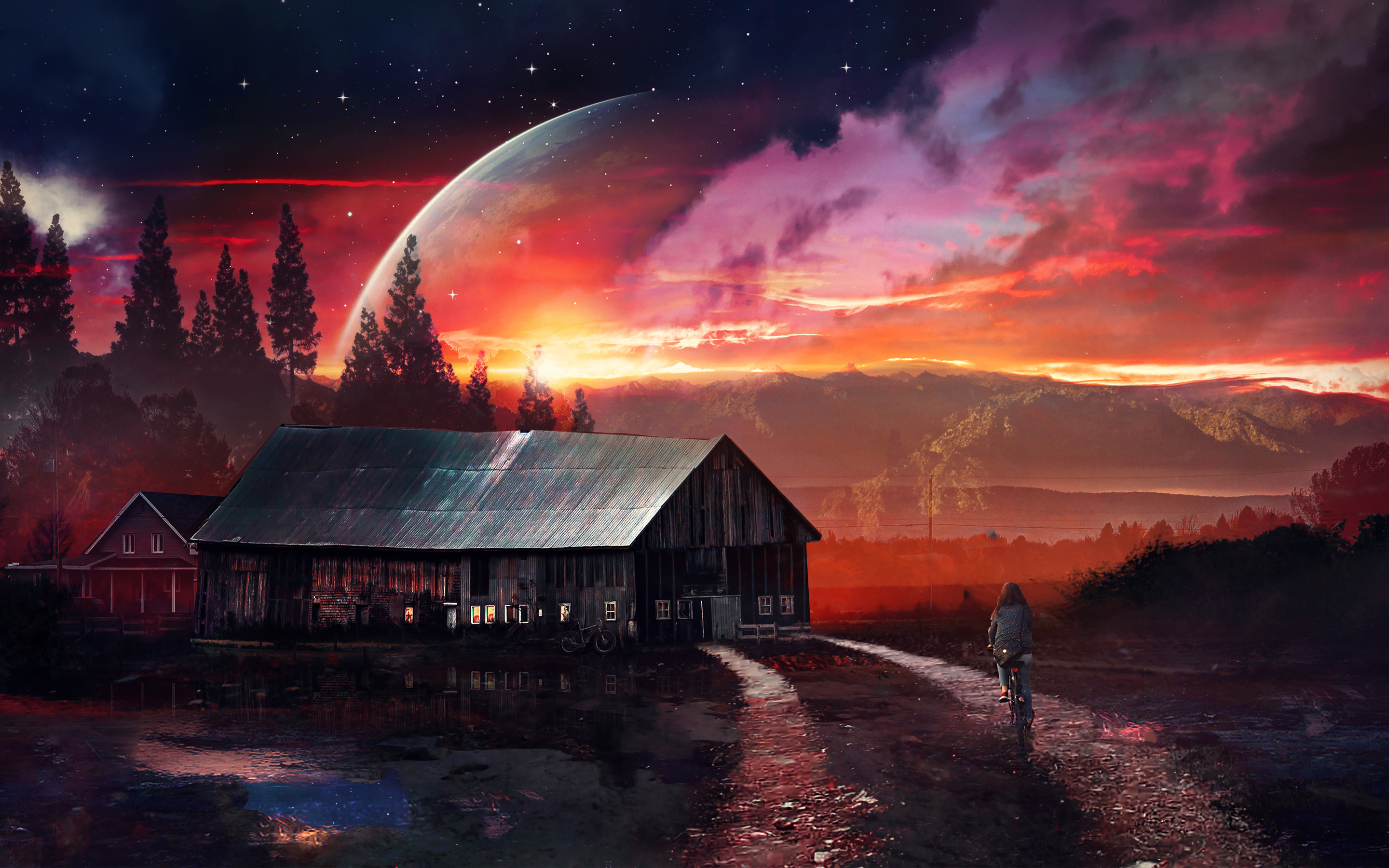 1080p Wallpaper Space Fantasy - HD Wallpaper 