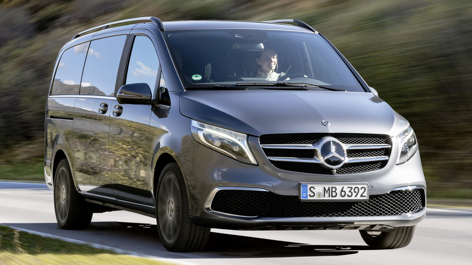 Novy Model Mercedes V Class 2019 - HD Wallpaper 