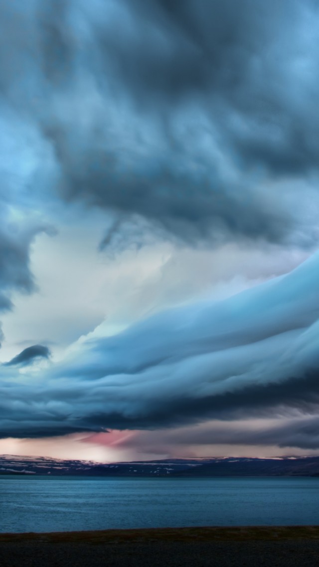 Clouds, 4k, Hd Wallpaper, Sky, Iceland, Beach, Ocean, - Clouds Background Gloomy - HD Wallpaper 