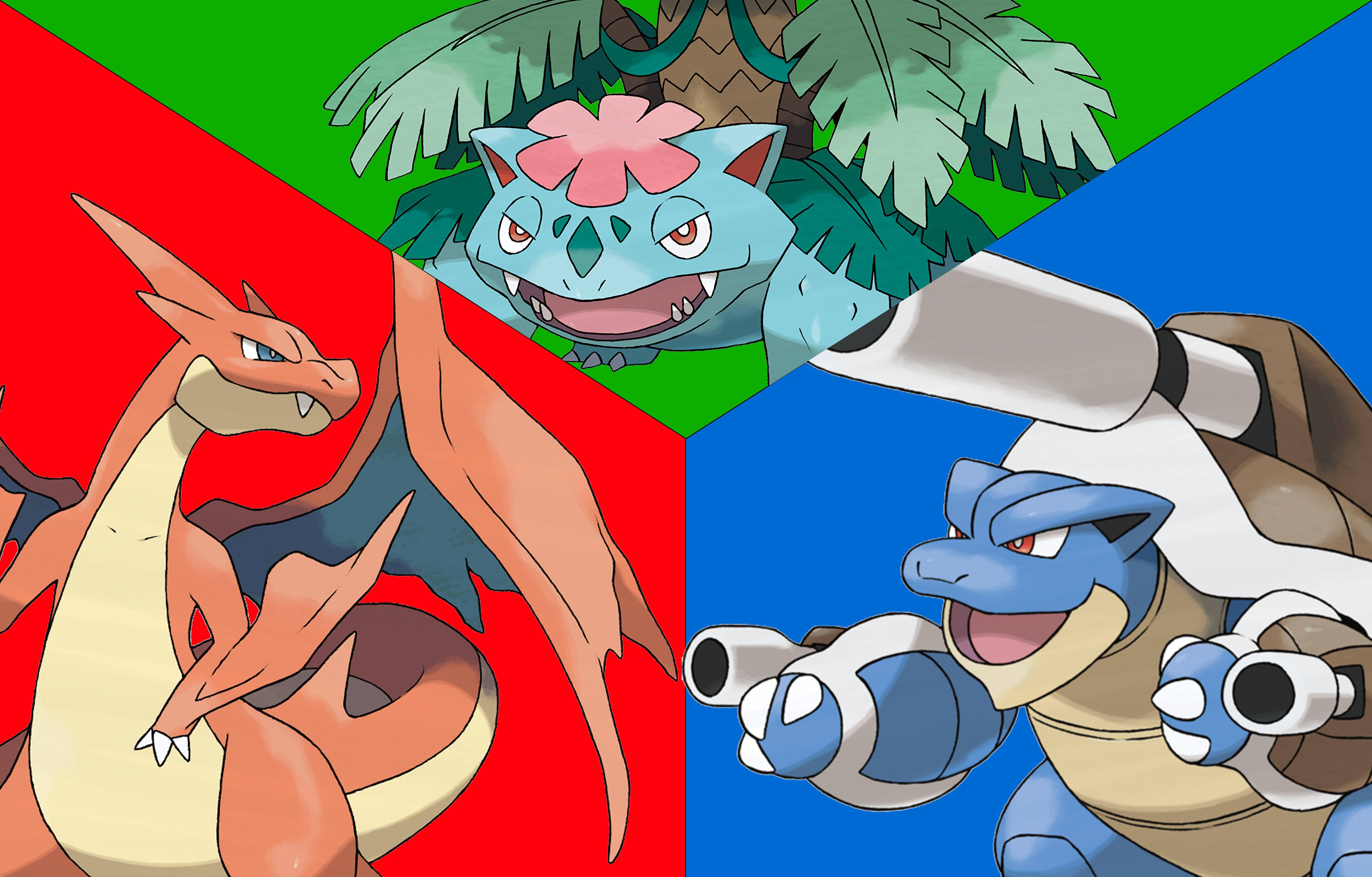 Pokemon Mega Blastoise Attacks In Cartoon - HD Wallpaper 