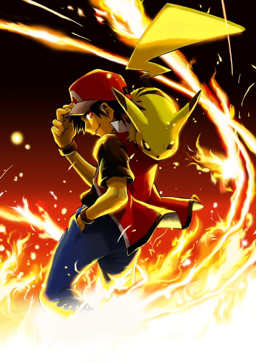 Pokemon Red Wallpaper Mobile - HD Wallpaper 