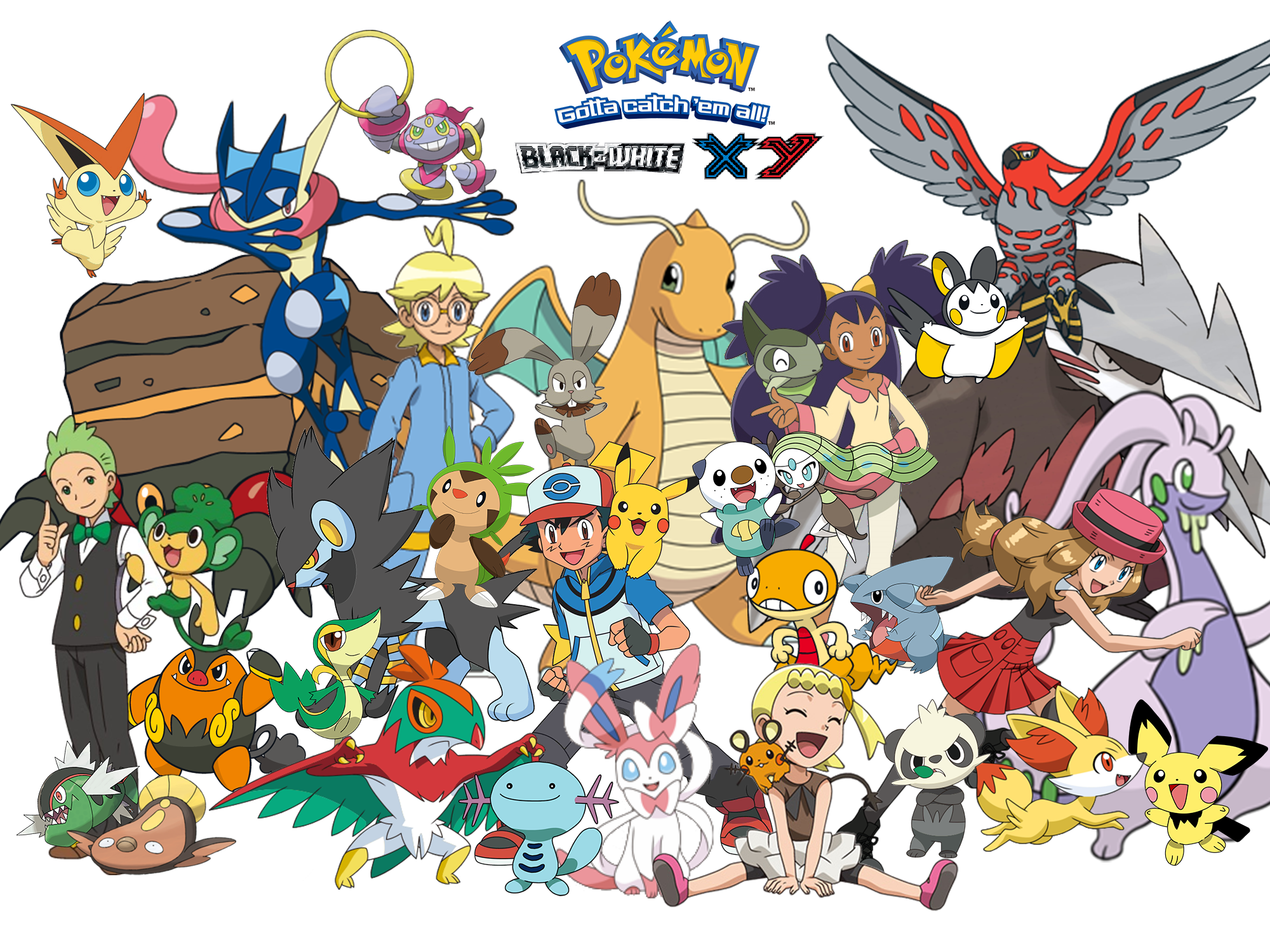 Pokemon Anime Wallpaper - HD Wallpaper 
