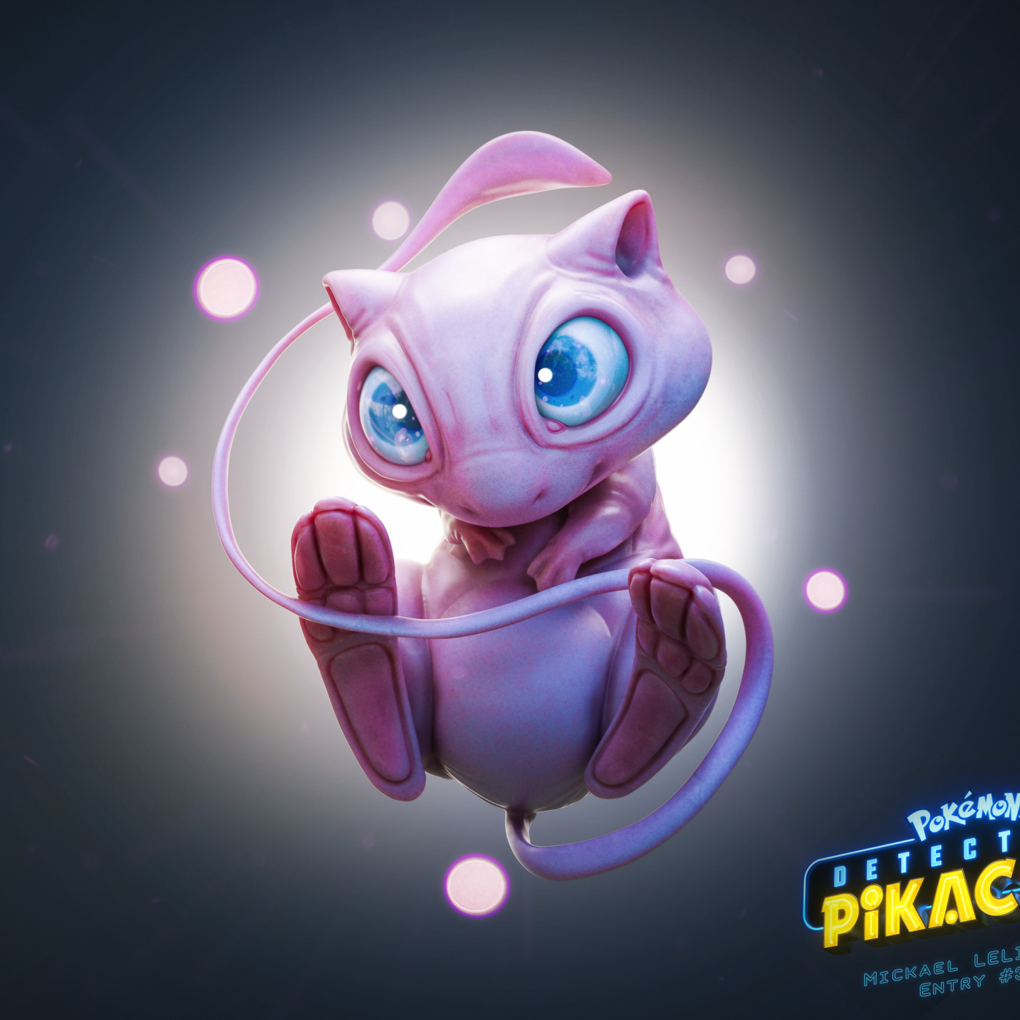 Pokemon Detective Pikachu Mew - HD Wallpaper 