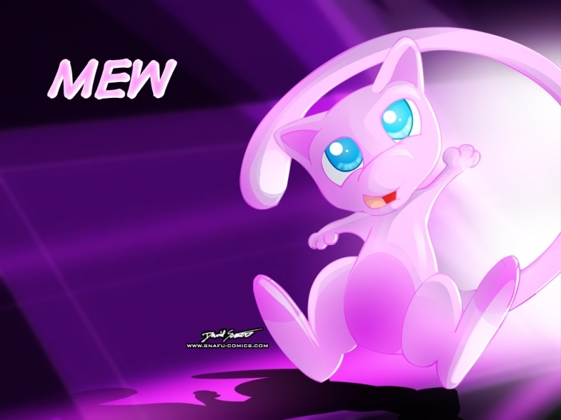 Mew - Pokemon Mew - HD Wallpaper 