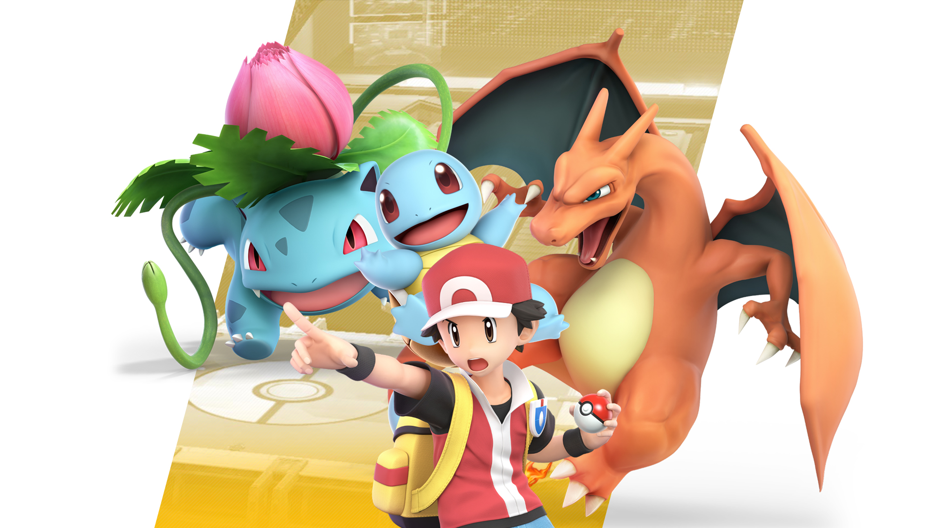 Smash Ultimate Pokemon Trainer Render - HD Wallpaper 