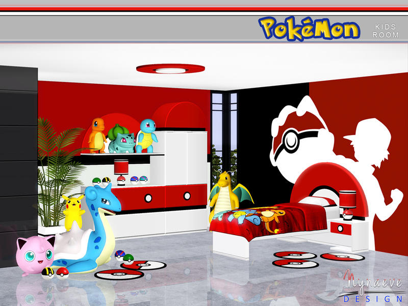 Pokemon Kids Room - HD Wallpaper 