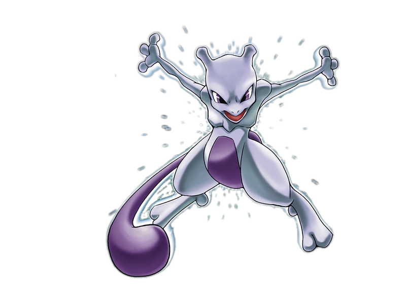 Mewtwo - Transparent Legendary Pokemon Png - HD Wallpaper 