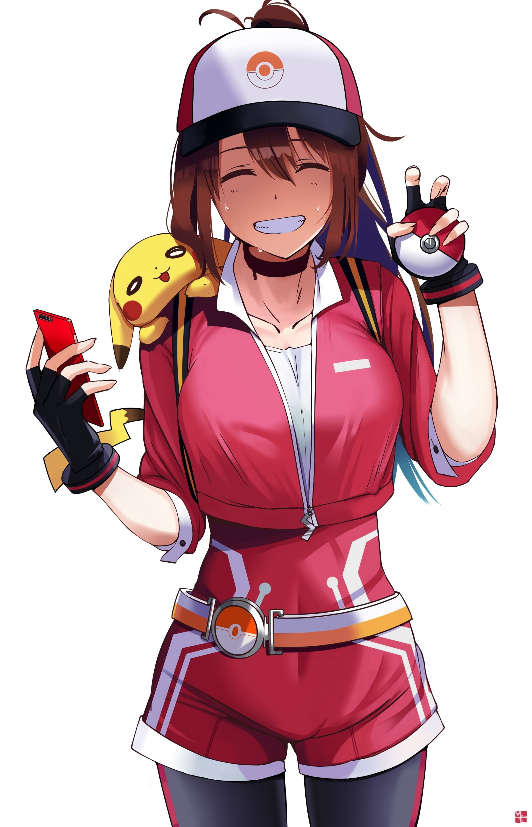Pokemon Go Female Protagonist 1800x2800 Wallpaper