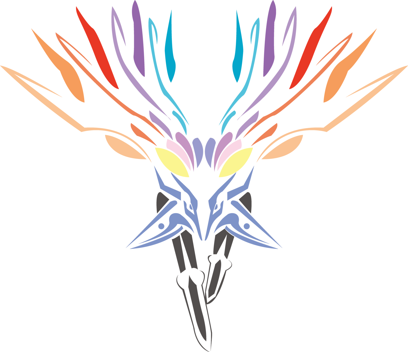 Xerneas Wallpaper - Xerneas Tribal - HD Wallpaper 