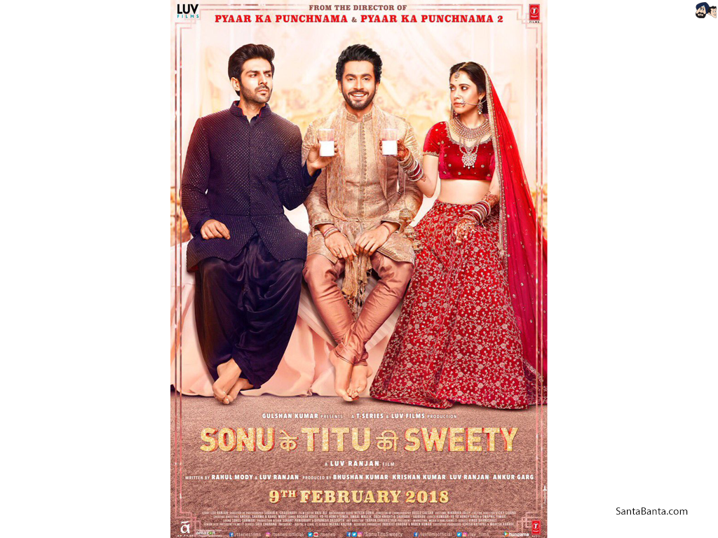 Sonu Ke Titu Ki Sweety - Sonu Ke Titu Ki Sweety Poster - HD Wallpaper 