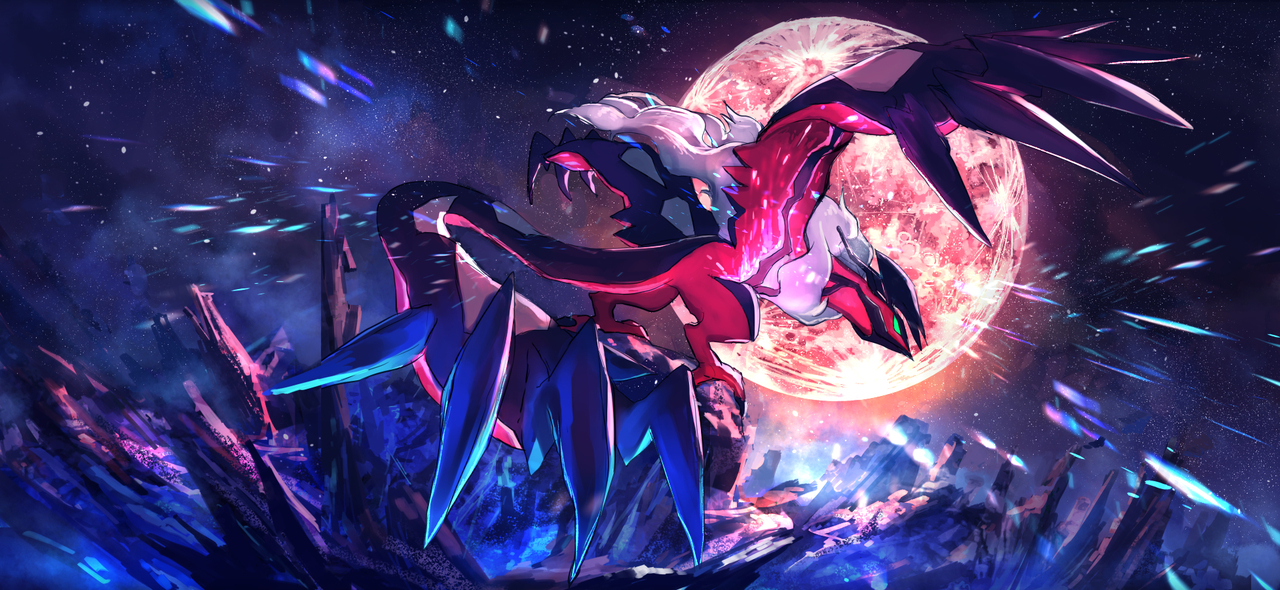 Pokemon And Yveltal Image - HD Wallpaper 