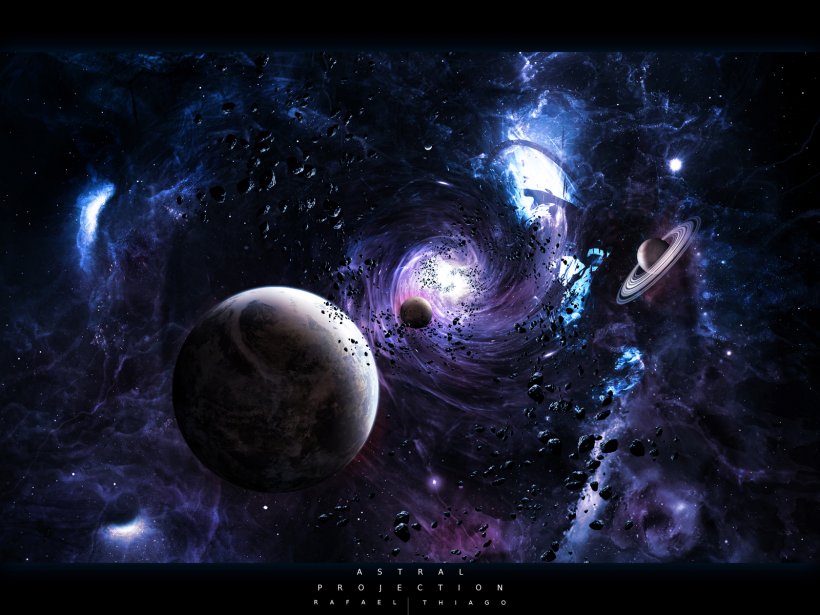 Desktop Wallpaper Universe Space Black Hole Wallpaper, - Nova - 820x615  Wallpaper 