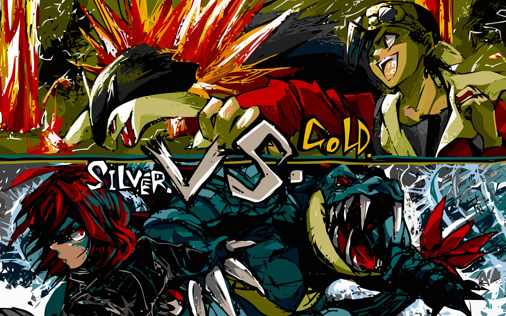 Pokemon New Tab Theme Hd Wallpapers - Pokemon Wallpaper Gold Silver - HD Wallpaper 