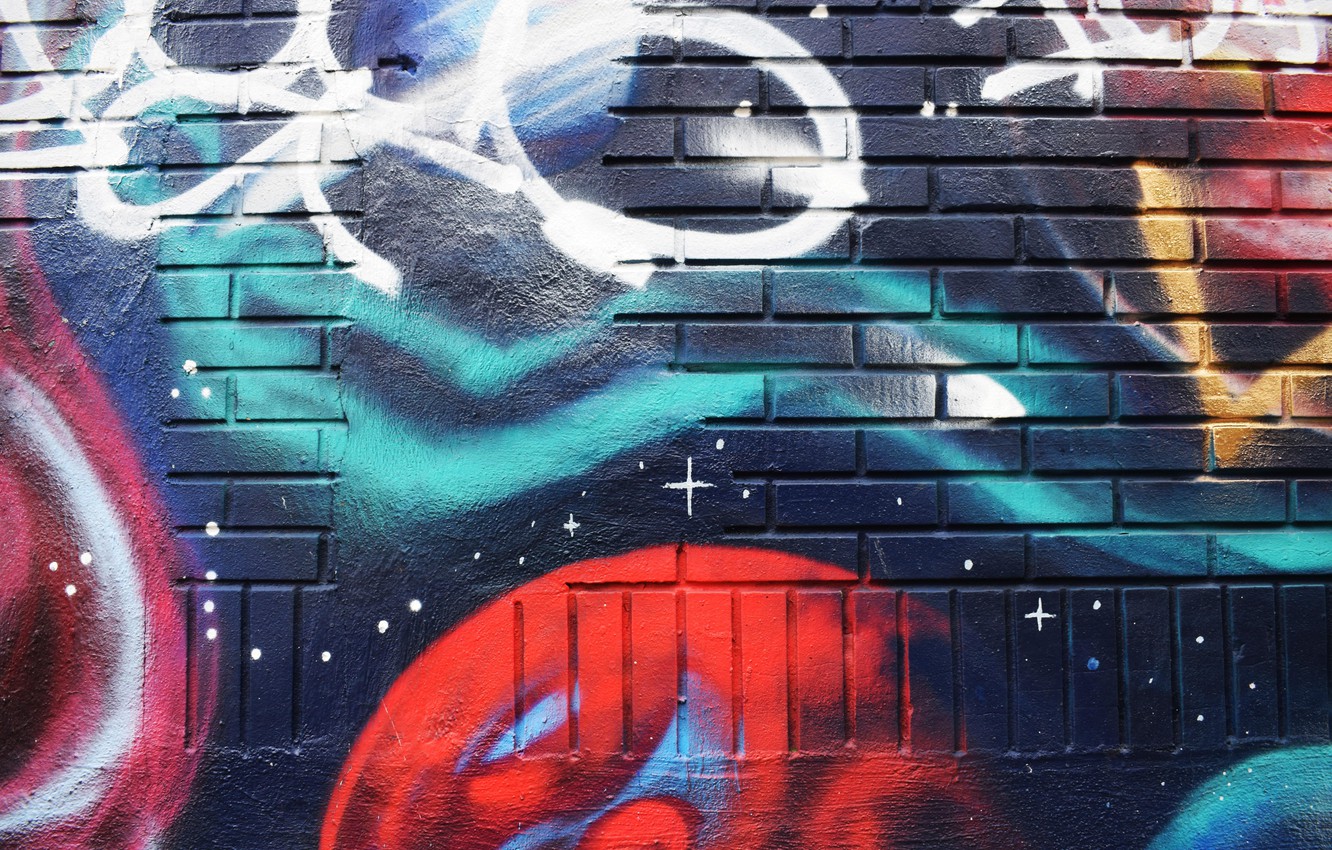 Photo Wallpaper Colorful, Wall, Graffiti, Art, Textures, - Ceph Book Pdf Download - HD Wallpaper 