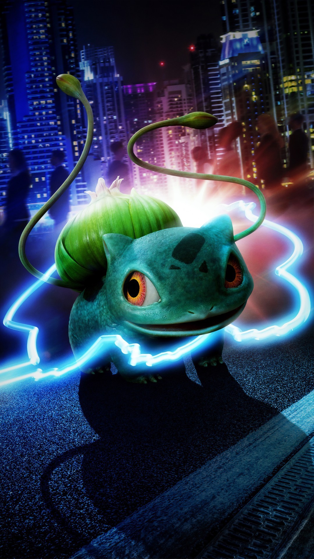 Detective Pikachu Bulbasaur - HD Wallpaper 