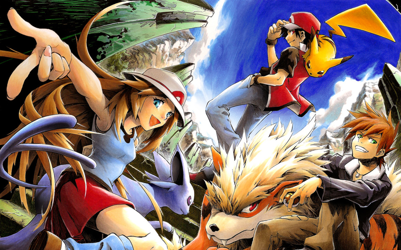 Pokemon Adventures - HD Wallpaper 
