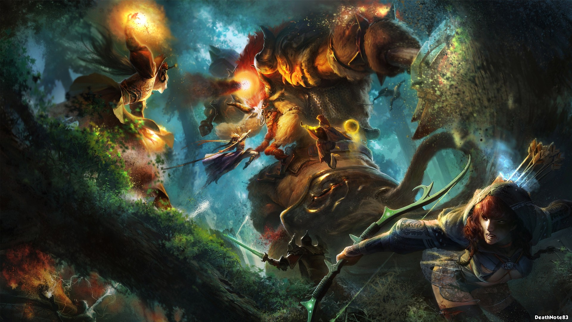Epic Battle Fantasy Background - HD Wallpaper 