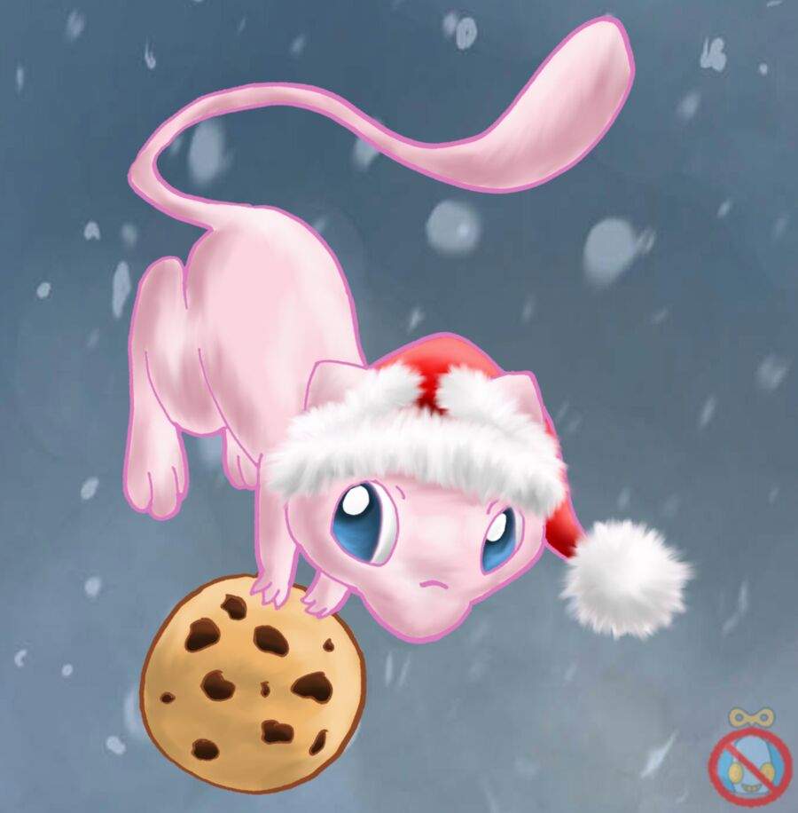User Uploaded Image - Mew With Christmas Hat - HD Wallpaper 