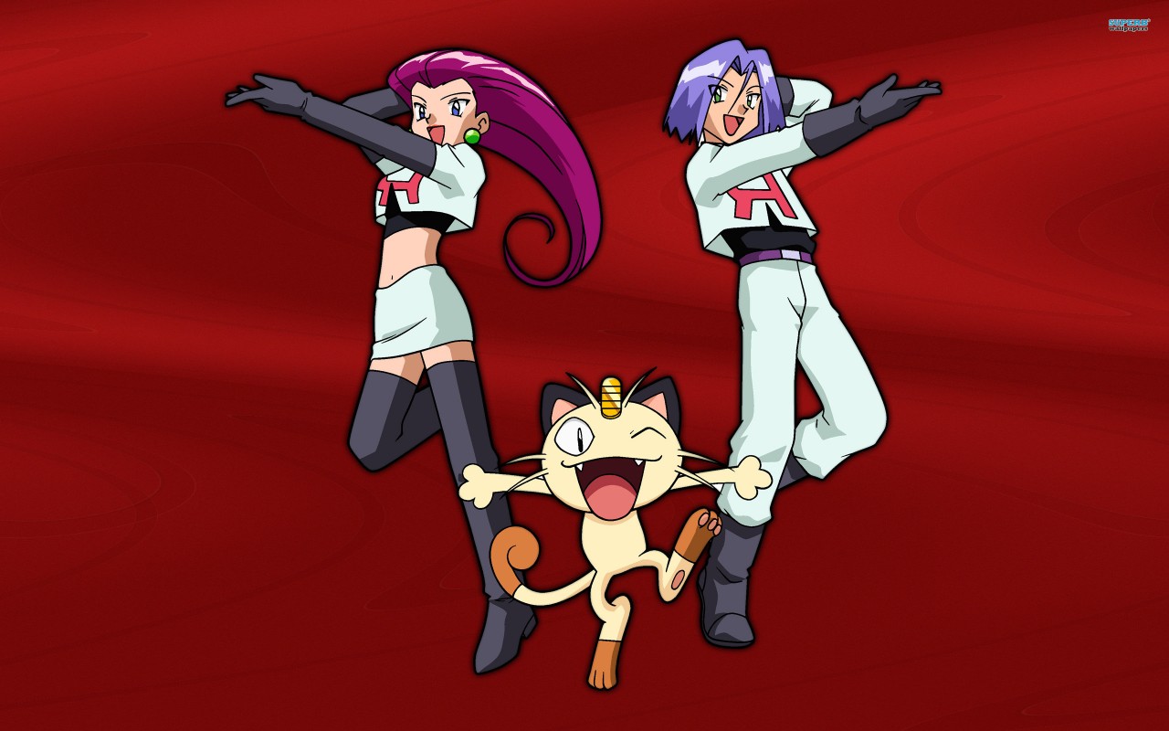 Team Rocket, Pokemon, Anime Wallpapers - Pokemon Team Rocket - HD Wallpaper 