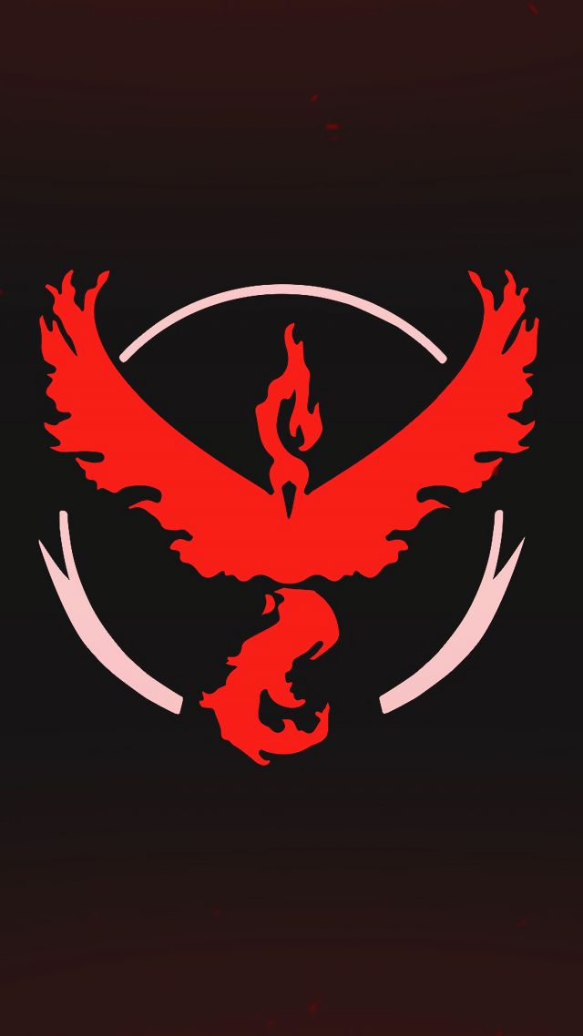 Pokemon Go, Logo, Red, Team, Valor, Mobile, Nintendo - Pokemon Team Valor - HD Wallpaper 