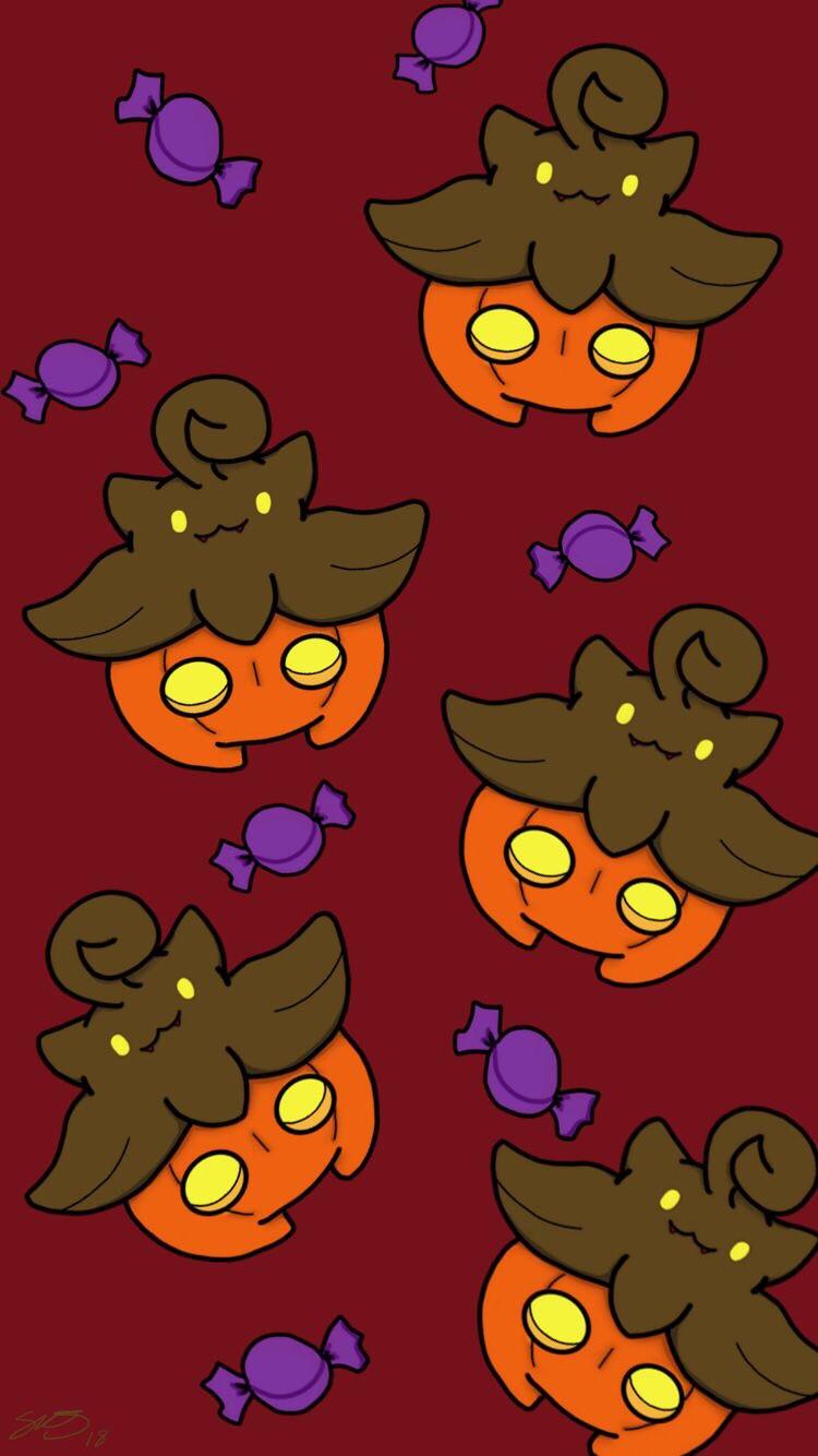 Pokemon Halloween - HD Wallpaper 