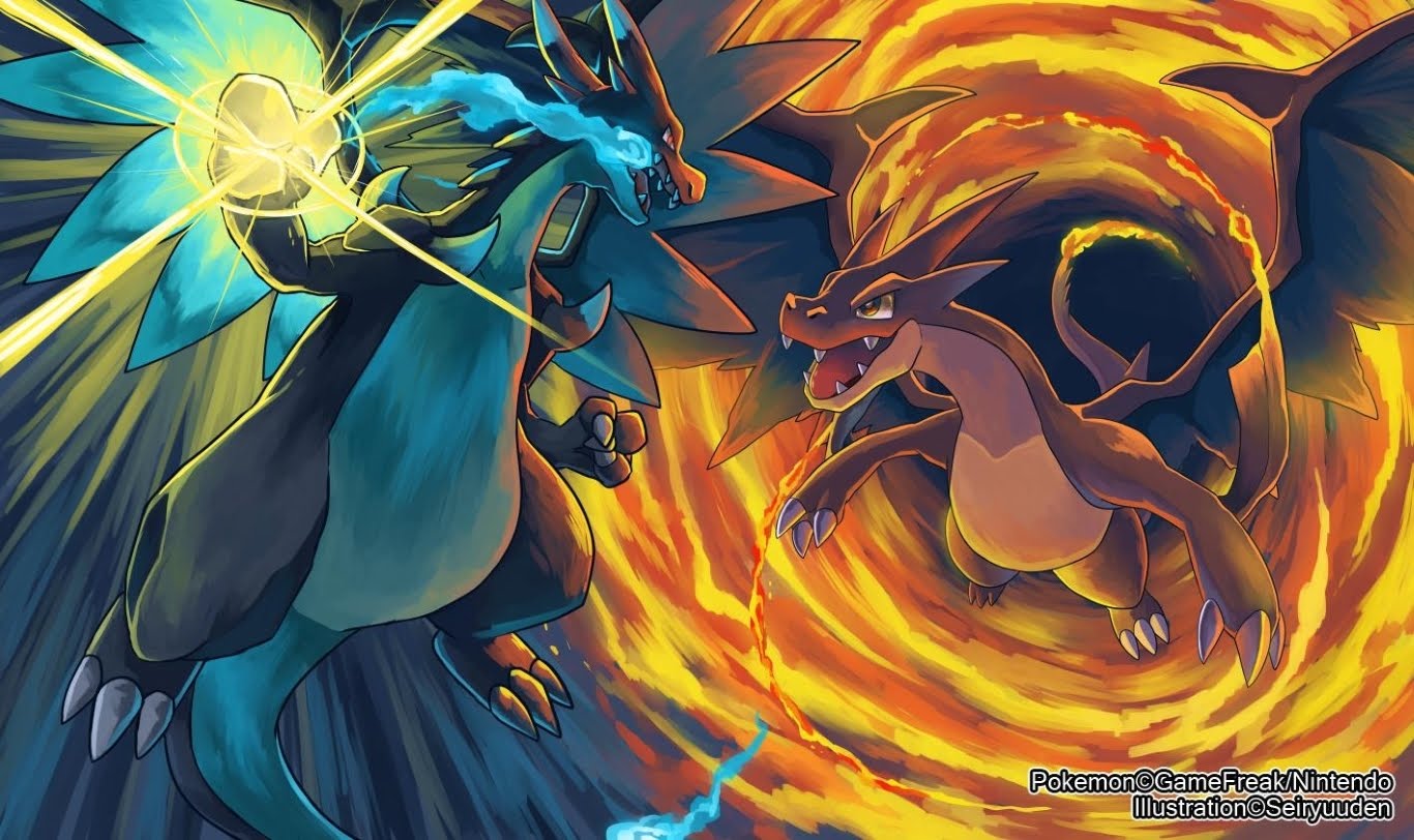 Mega Charizard X - HD Wallpaper 