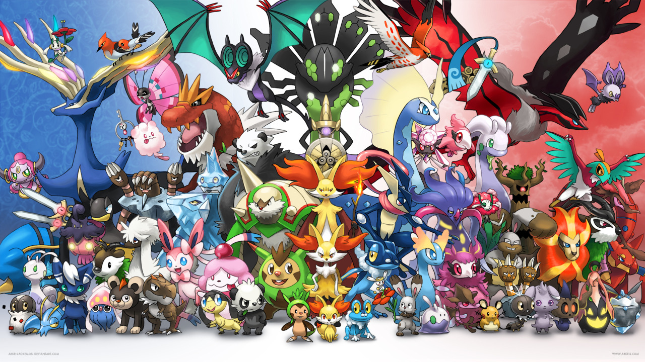 Check Out This Amazing Pokemon Wallpaper Featuring - All Pokemon Images Download - HD Wallpaper 