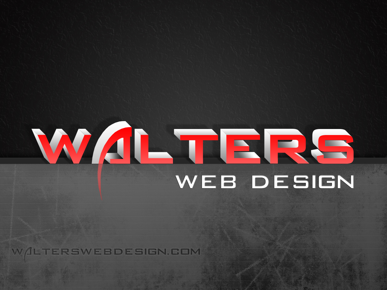 2012 Walters Web Design Red Logo Wallpaper - Darkness - HD Wallpaper 