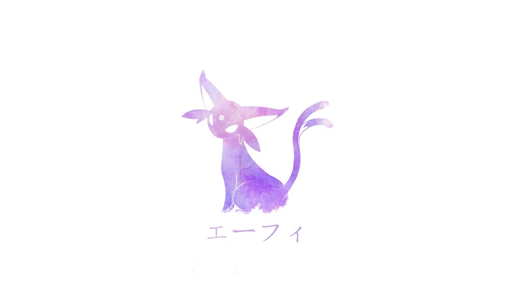 Espeon Stencil - HD Wallpaper 