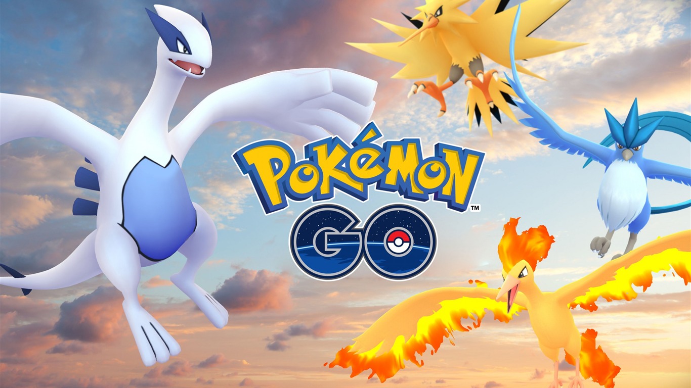 Pokemon Go-2017 Game Poster Wallpaper2017 - Pokemon The Three Legendary Birds - HD Wallpaper 