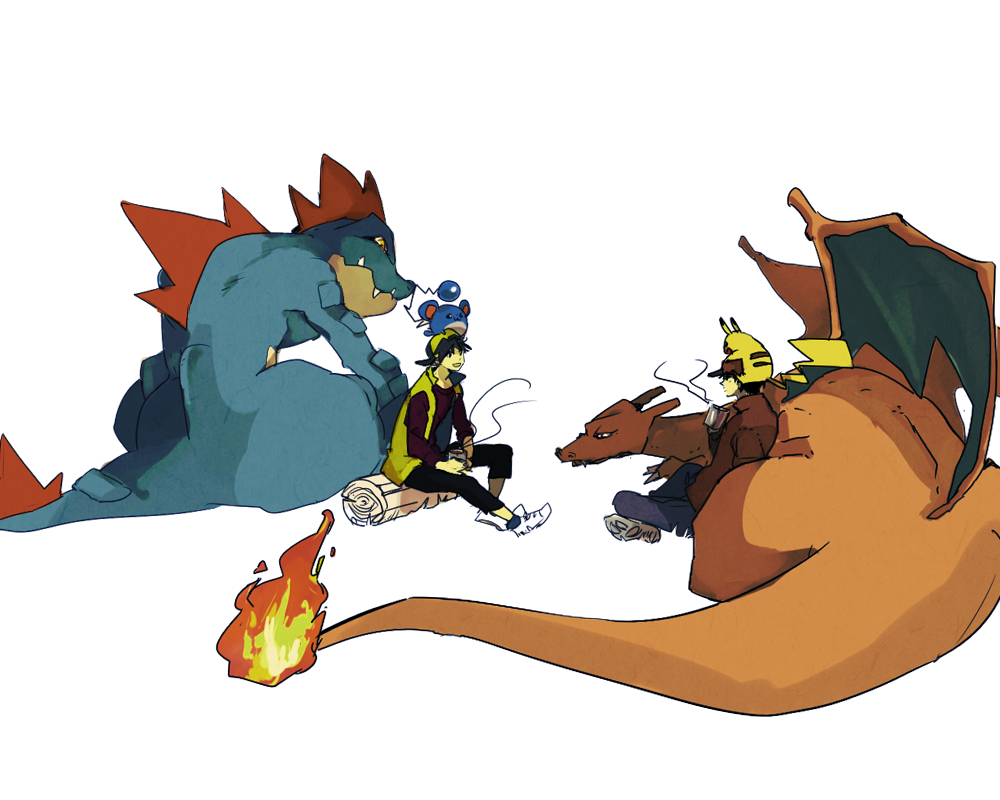 Silver And Feraligatr - HD Wallpaper 