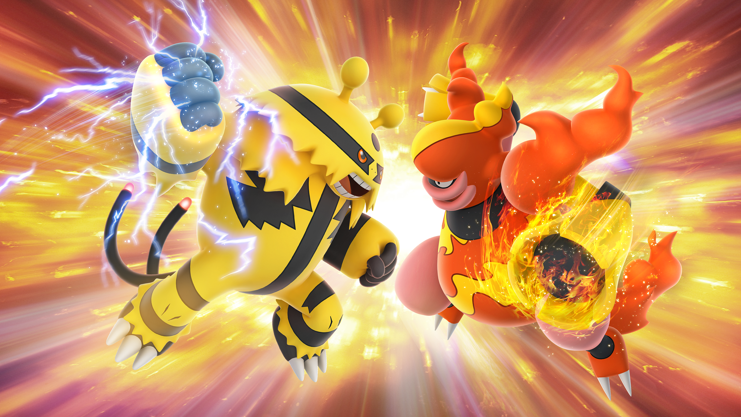 Pokemon Go Magmortar Vs Electivire - HD Wallpaper 