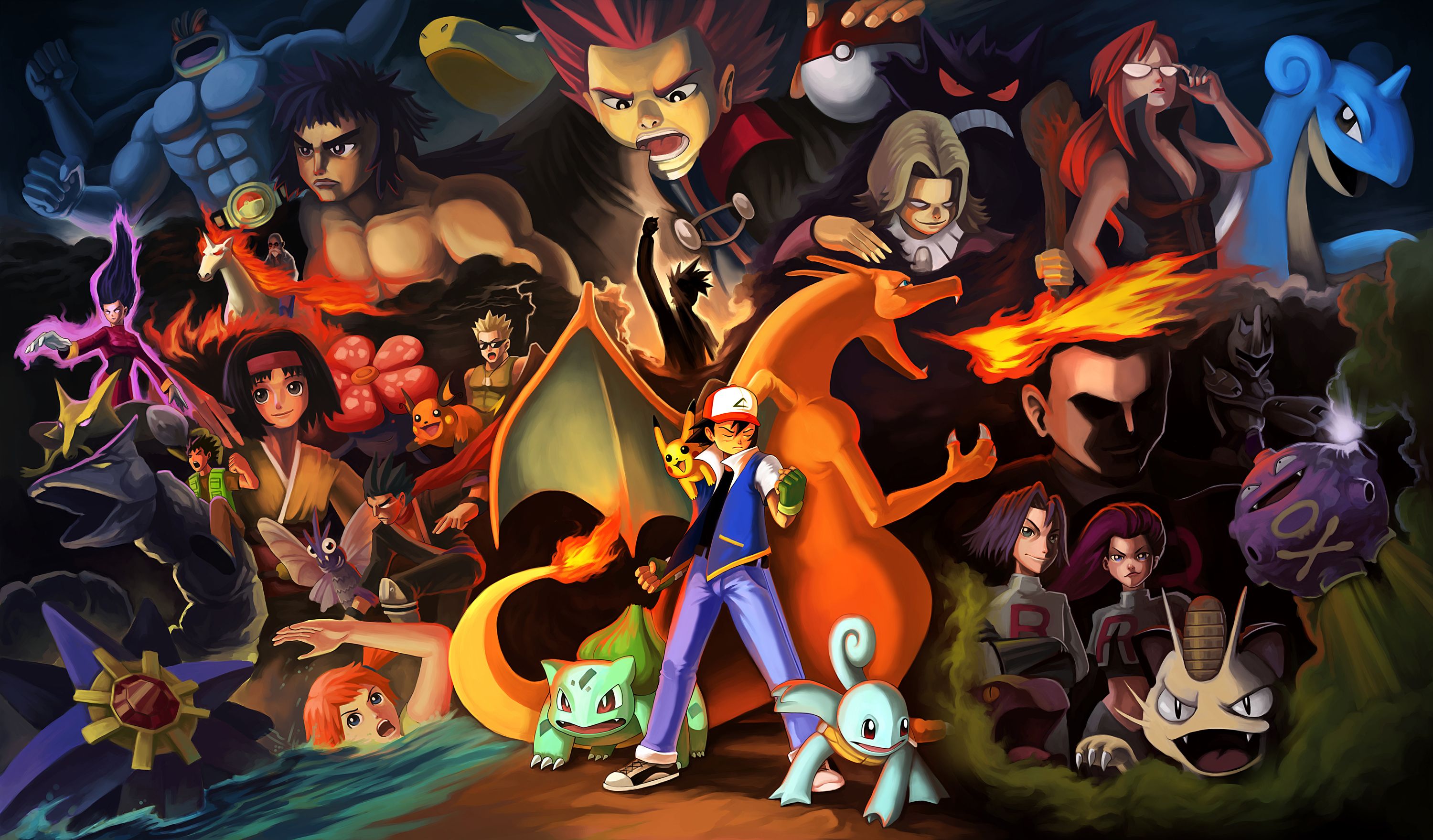 Pokemon D Wallpaper Download The Pokemon Anime Wallpaper - Hd Wallpapers Of Pokemon - HD Wallpaper 