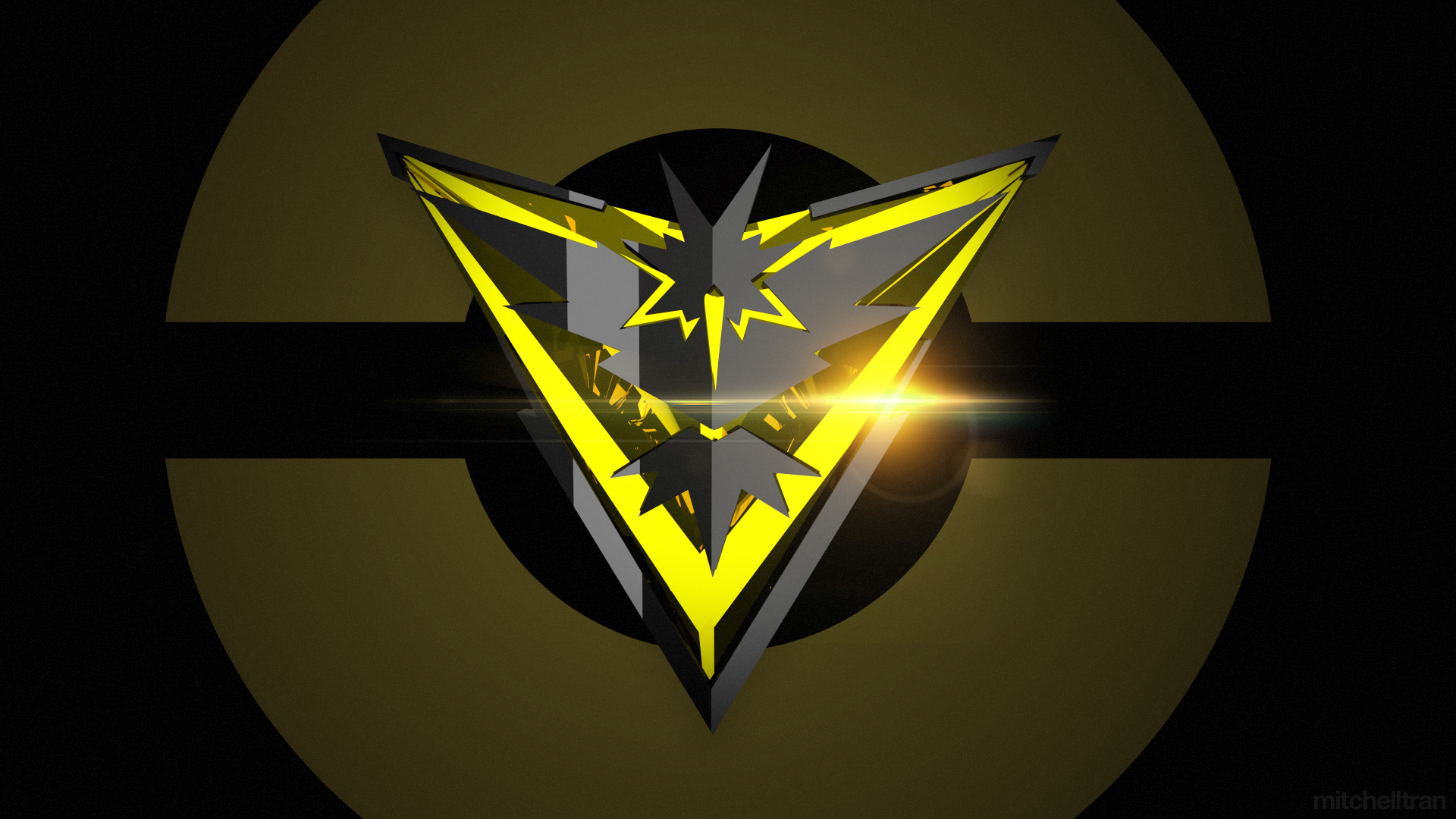 Pokemon Go Team Instinct - HD Wallpaper 