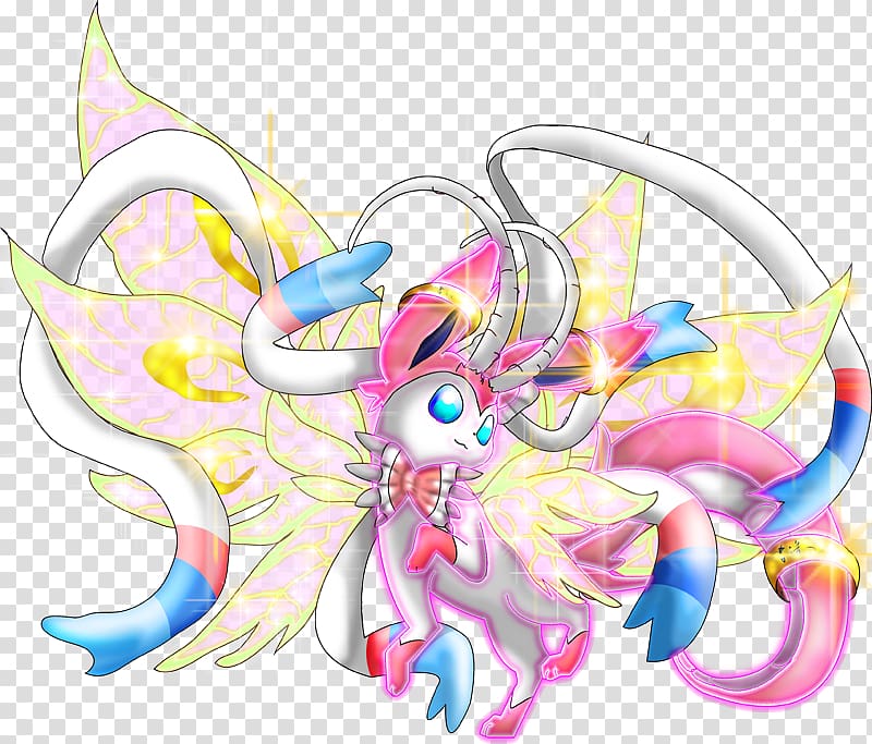 Sylveon Eevee Evolution Pokémon, Pokemon Transparent - Pixel Art Pokémon Eevee - HD Wallpaper 