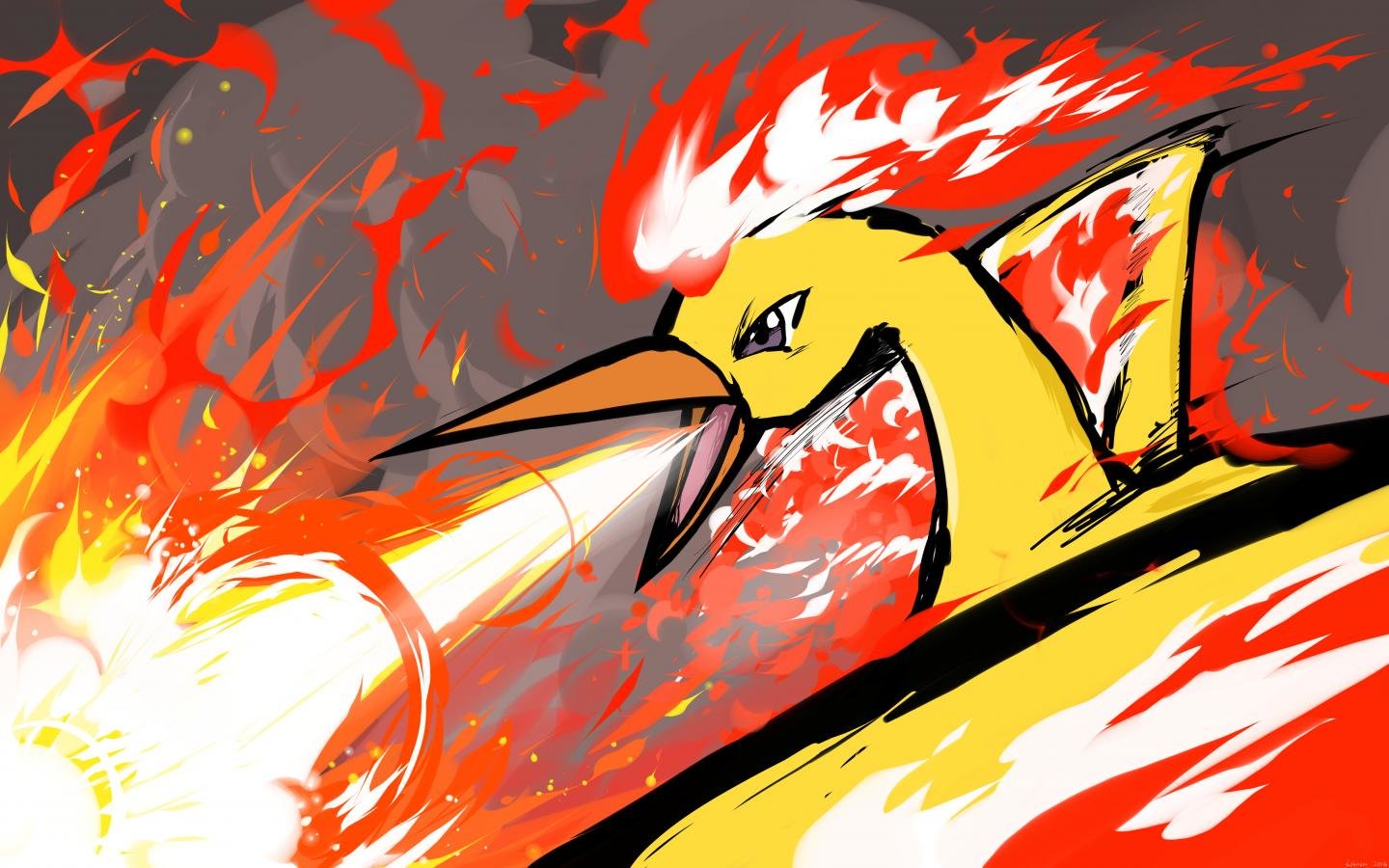 Best Moltres Wallpaper Id - Moltres Wallpaper Hd - HD Wallpaper 