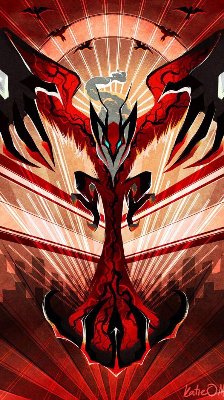 Pokemon Yveltal - HD Wallpaper 