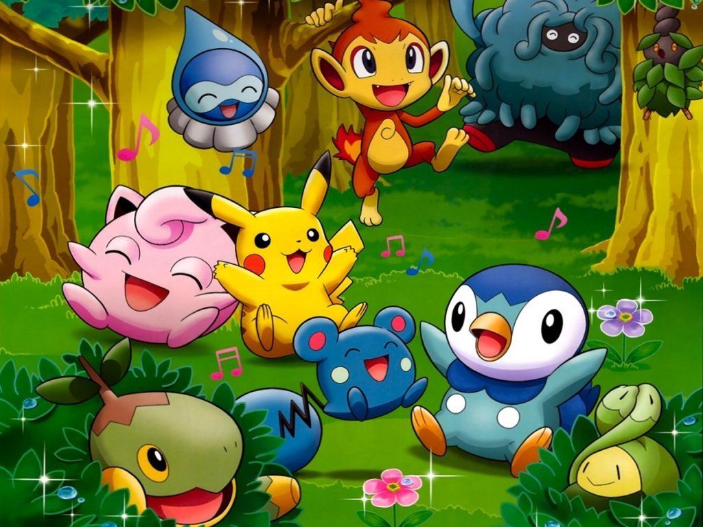 Pokemon Friends - HD Wallpaper 