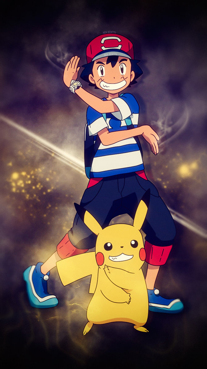 29+ Iphone Pokemon Wallpaper Ash And Pikachu Pictures