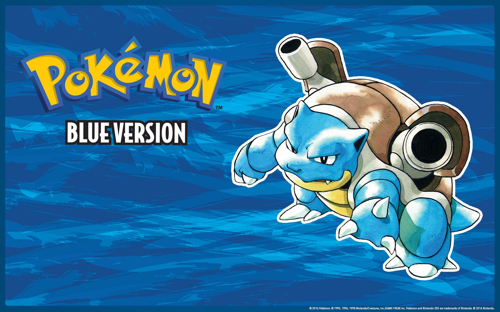 Pokemon Blue - HD Wallpaper 