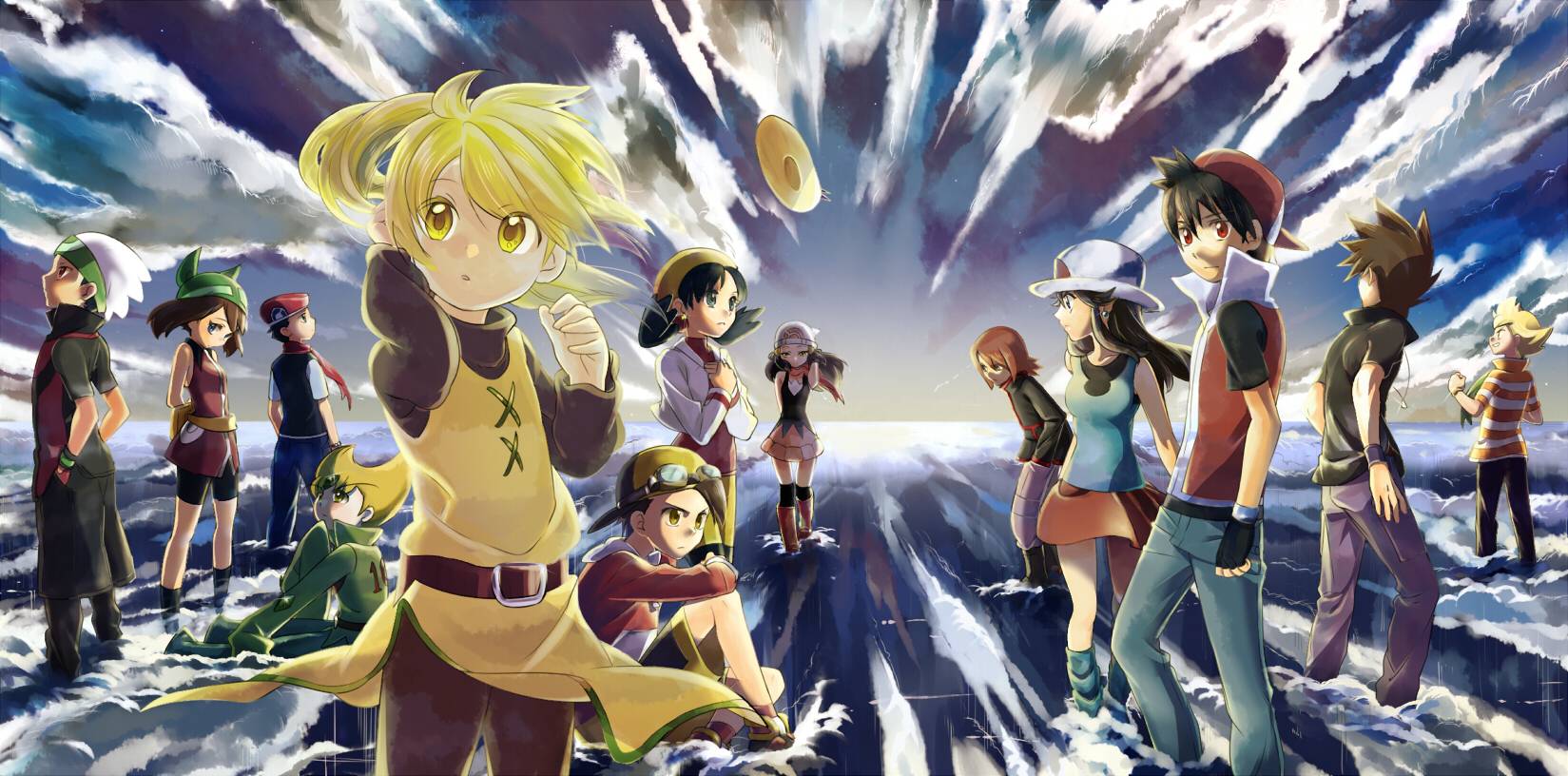 Pokemon Adventures - HD Wallpaper 