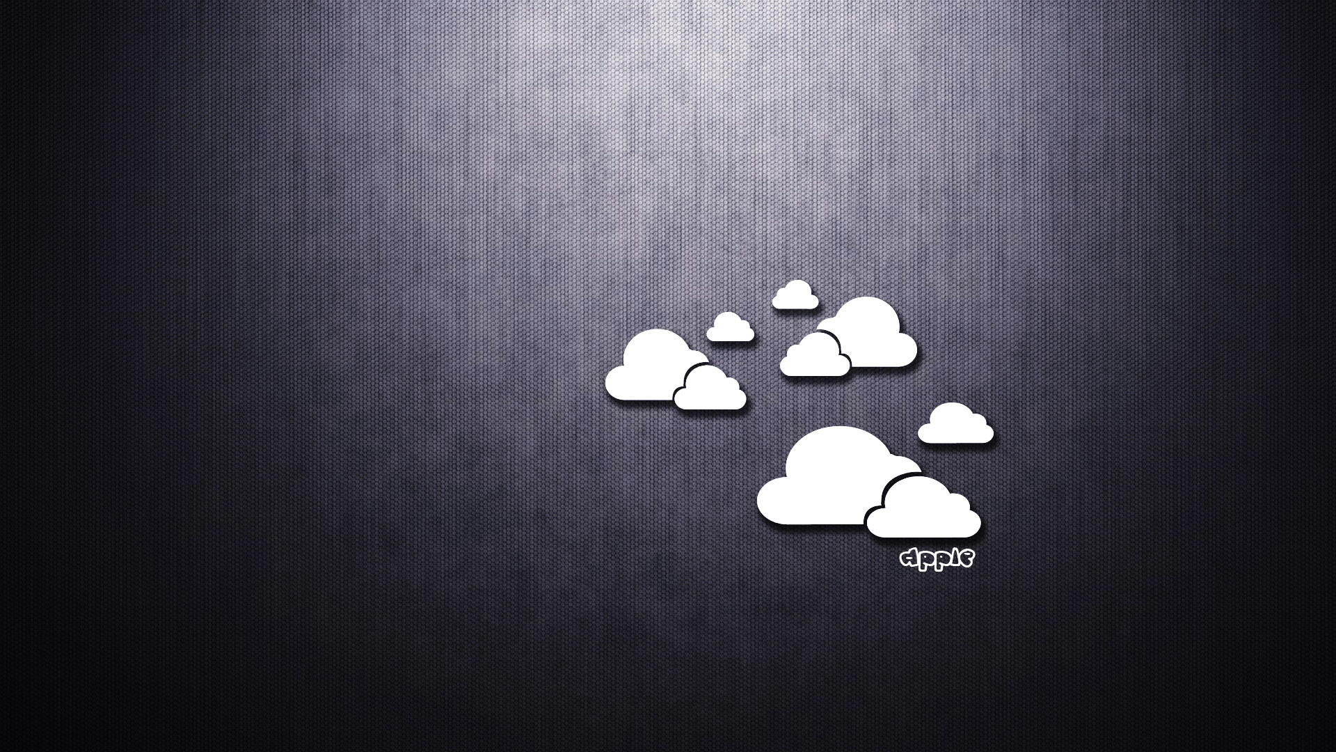 Cloud White Wallpaper Simple - HD Wallpaper 