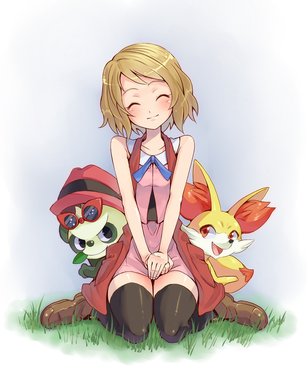 Serena Pokemon Fan Art - HD Wallpaper 