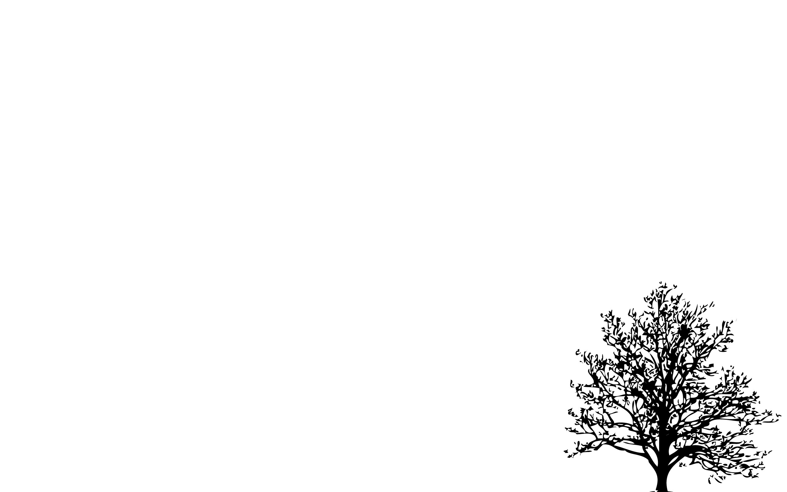 2560x1600, Minimalistic Simple Background Trees White - Desktop Kpop Lyrics - HD Wallpaper 