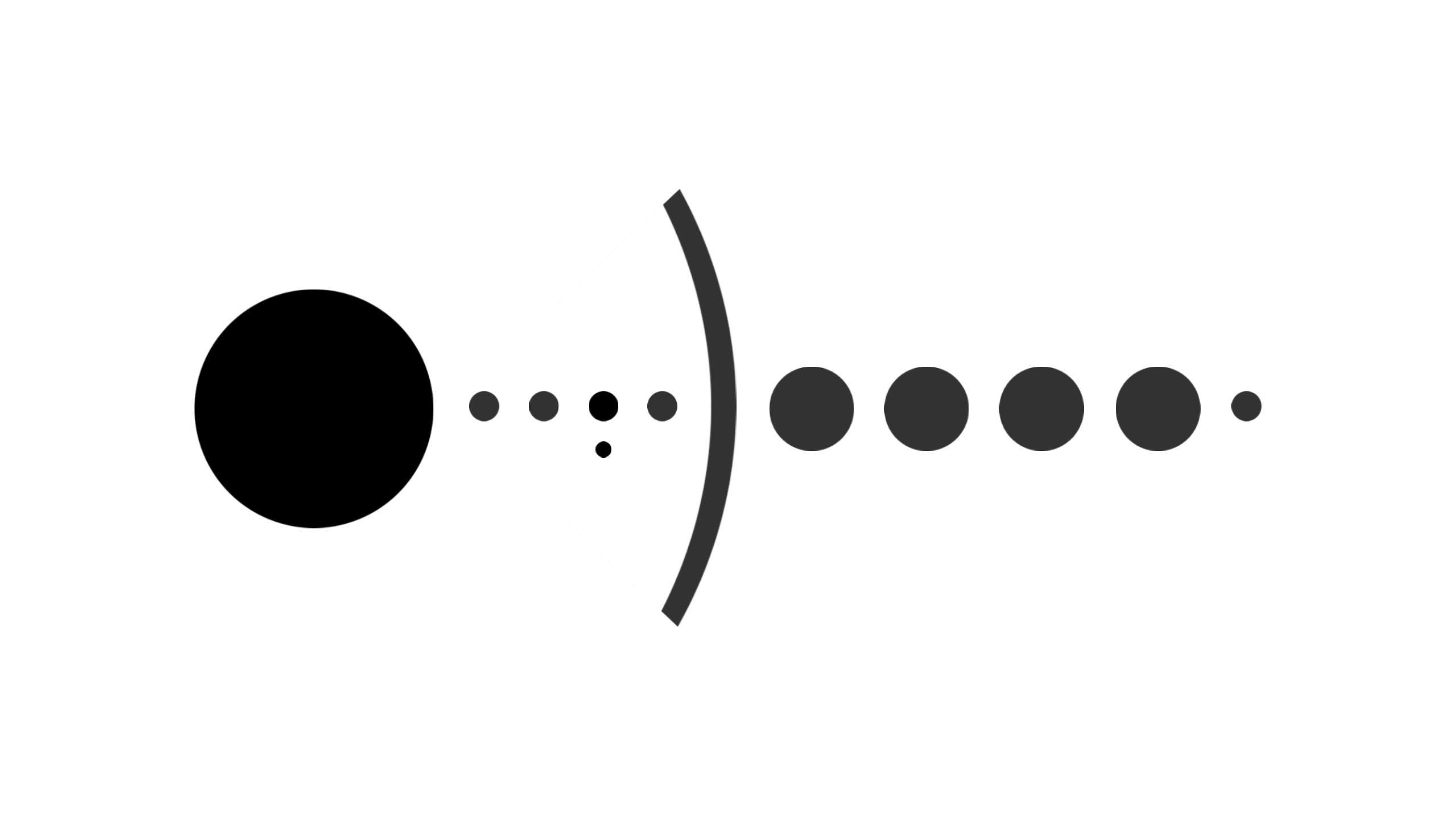 Minimalistic Geometric Images Black And White - HD Wallpaper 