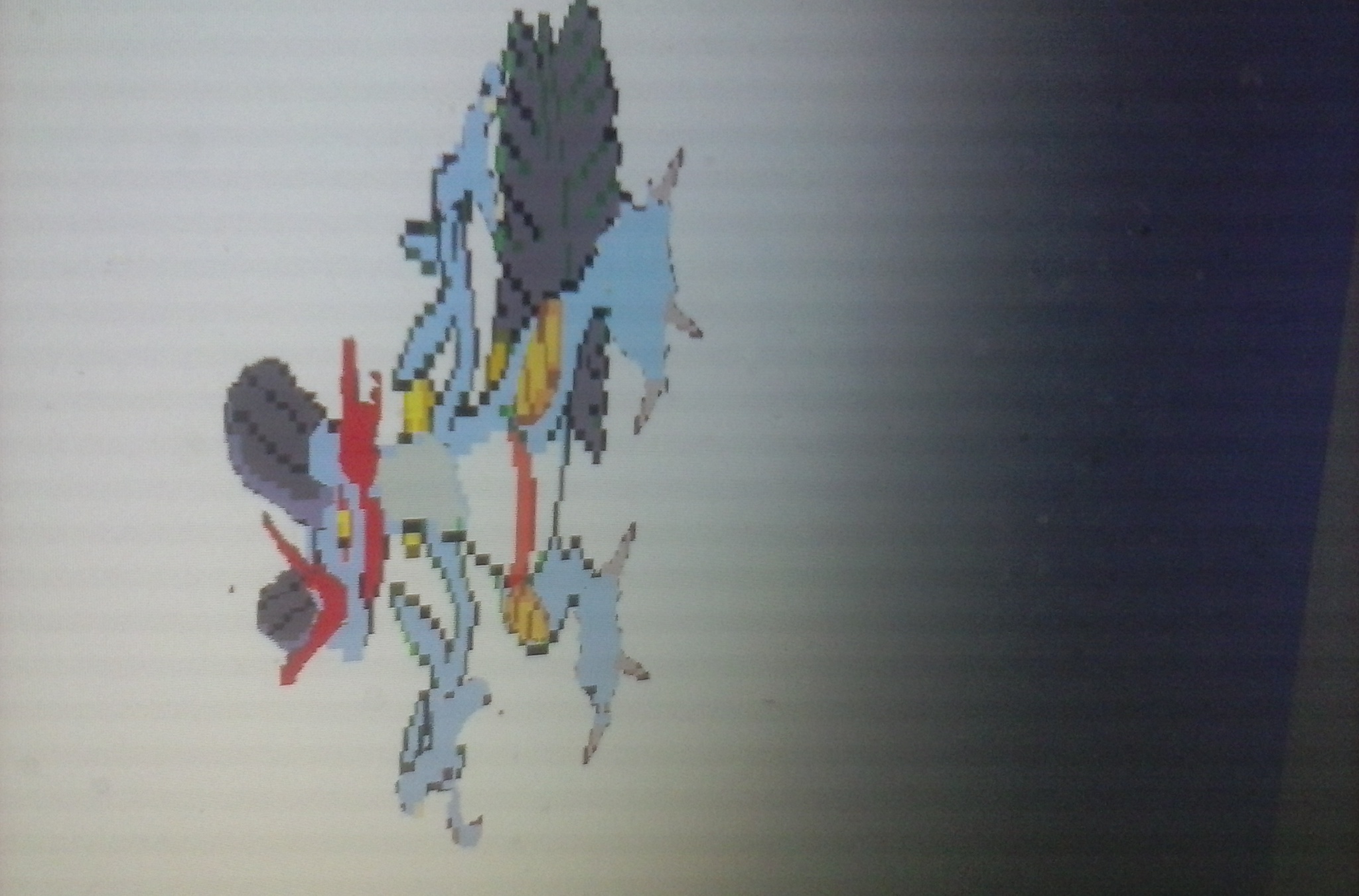 Sceptile Swampert Blaziken My First Pokemon Fusion - Creative Arts - HD Wallpaper 