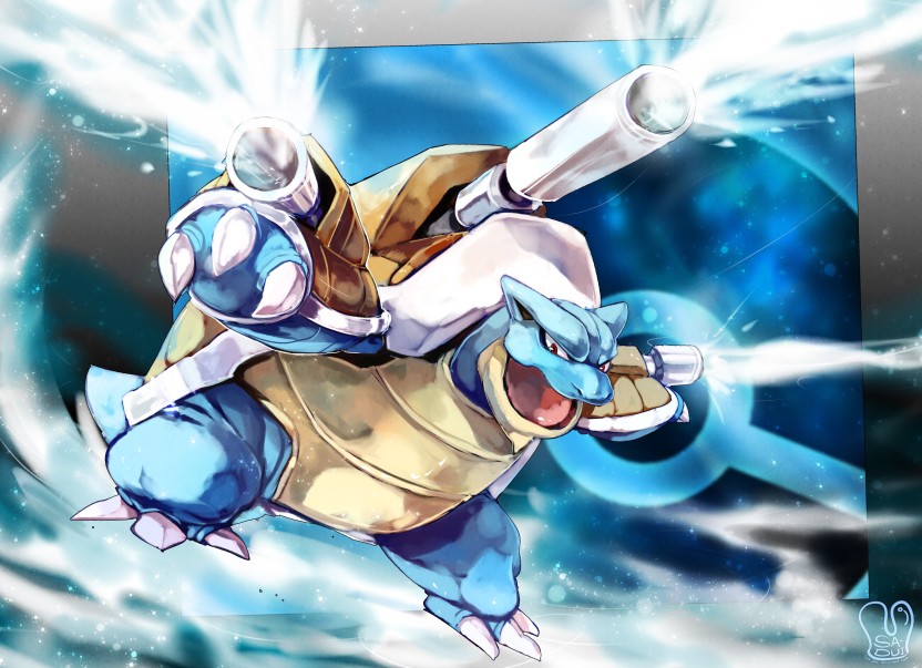 Blastoise Hd - HD Wallpaper 