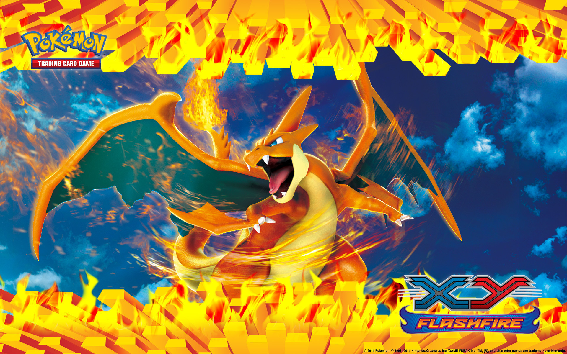 Pictures Of Pokemon Hd, Awesome Wallpapers Wallpaper - Pokemon Tcg Charizard - HD Wallpaper 